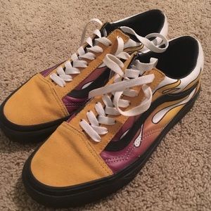 Rare banana flame vans
